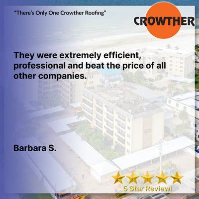 crowther roofing and sheet metal of florida|crowther roofing ft myers.